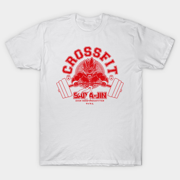 CROSSFIT SAIYA-JIN RED T-Shirt-TOZ